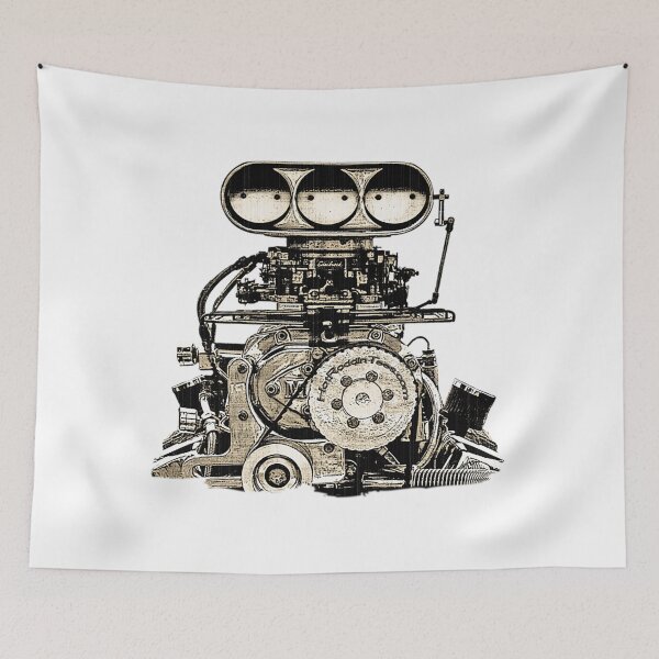 Item preview, Car T-ShirtBIG BLOCK BLOWER designed and sold by ValakHana.