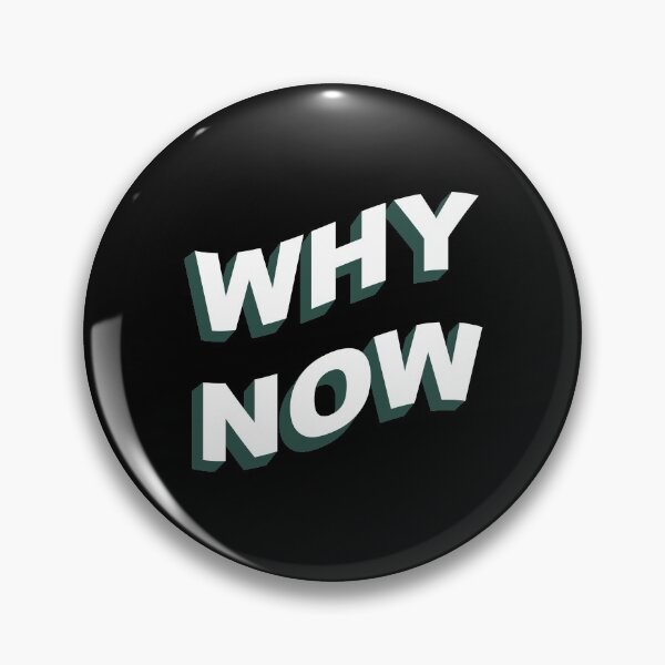Item preview, Why Now – Don't Rush Me I'll Do It Later Procrastination designed and sold by The Green Corner.