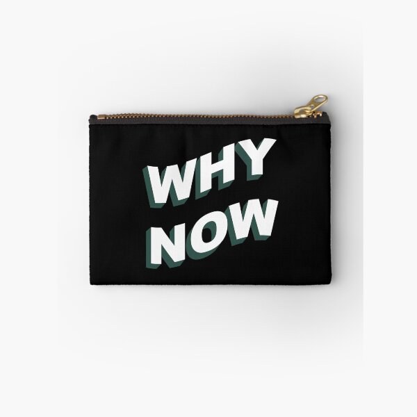 Item preview, Why Now – Don't Rush Me I'll Do It Later Procrastination designed and sold by The Green Corner.