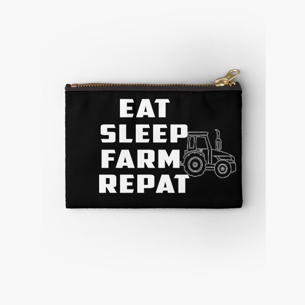 Item preview,  eat sleep farm repeat shirt designed and sold by oussimakh.