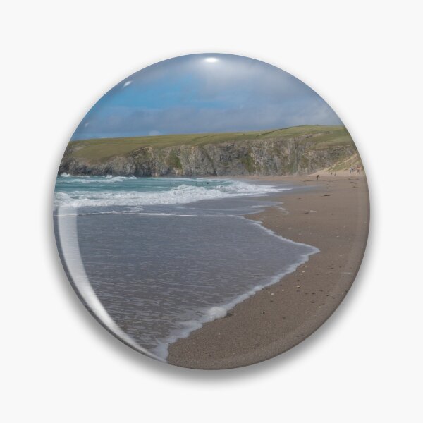 Item preview, Holywell Bay Beach  designed and sold by hawkie.