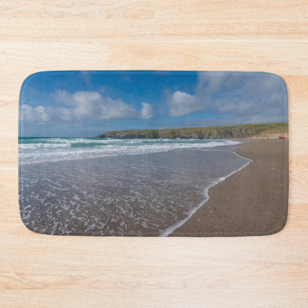 Item preview, Holywell Bay Beach  designed and sold by hawkie.