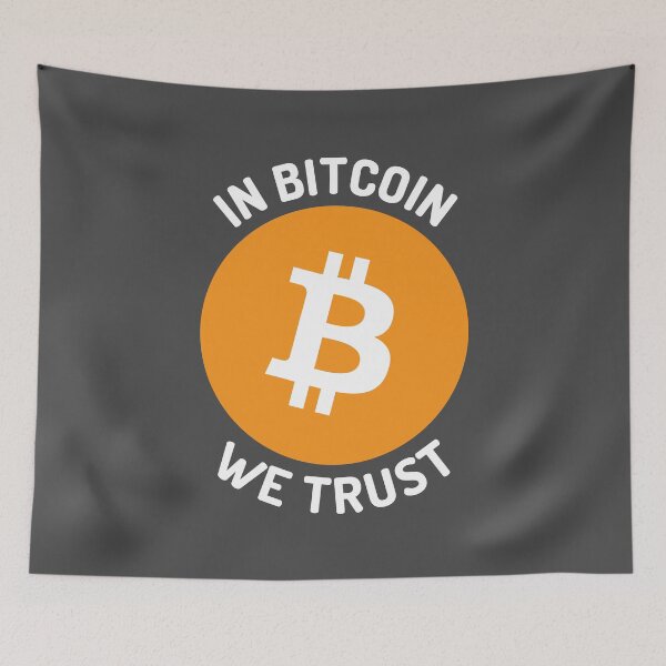 Item preview, Cryptocurrency - In Bitcoin We Trust designed and sold by AeroAstro.