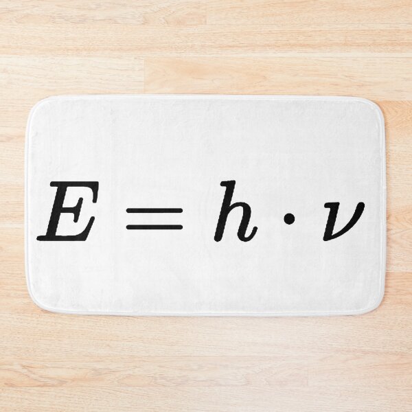 Item preview, planck equation, photon energy, quantum physics and science designed and sold by NoetherSym.