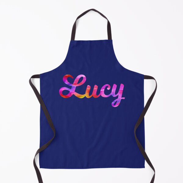Item preview, Lucy girls name multi-color fun design designed and sold by ComicKitsch.
