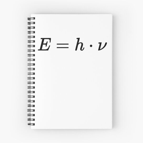 Item preview, planck equation, photon energy, quantum physics and science designed and sold by NoetherSym.