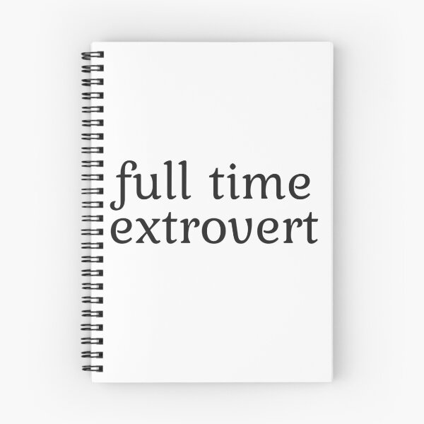 Aperçu de l'œuvre extraverti à temps plein créée et vendue par emilybujos.