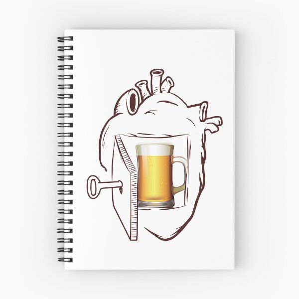 Item preview, Beer In My Heart designed and sold by foodisthekey.