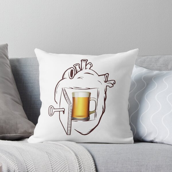 Item preview, Beer In My Heart designed and sold by foodisthekey.