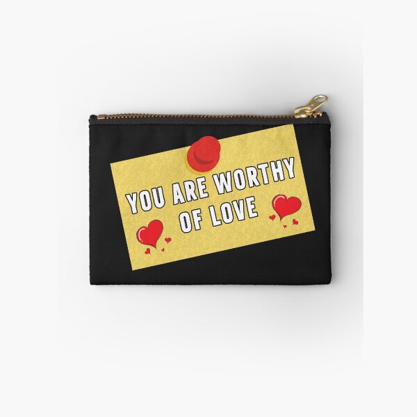 Item preview, You Are Worthy Of Love  | Post It designed and sold by DanLopesMerch.
