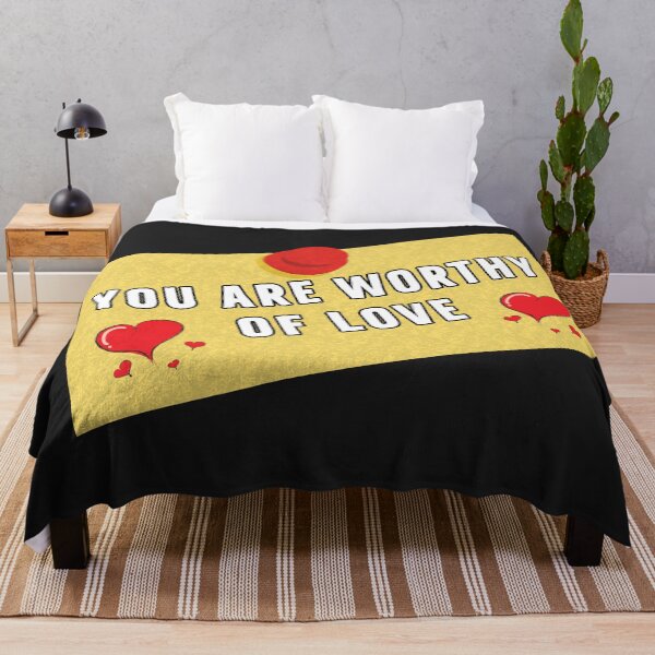 Item preview, You Are Worthy Of Love  | Post It designed and sold by DanLopesMerch.