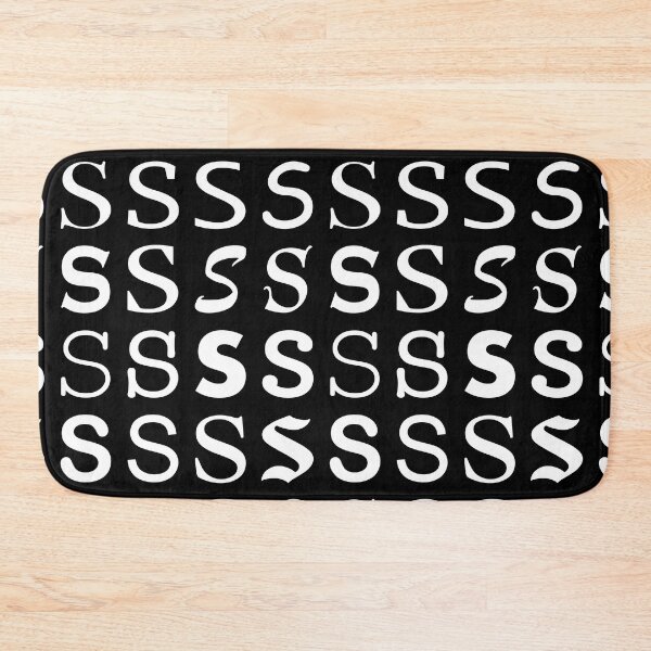 Item preview, Letter S Typographic Pattern designed and sold by STUDIO-72.
