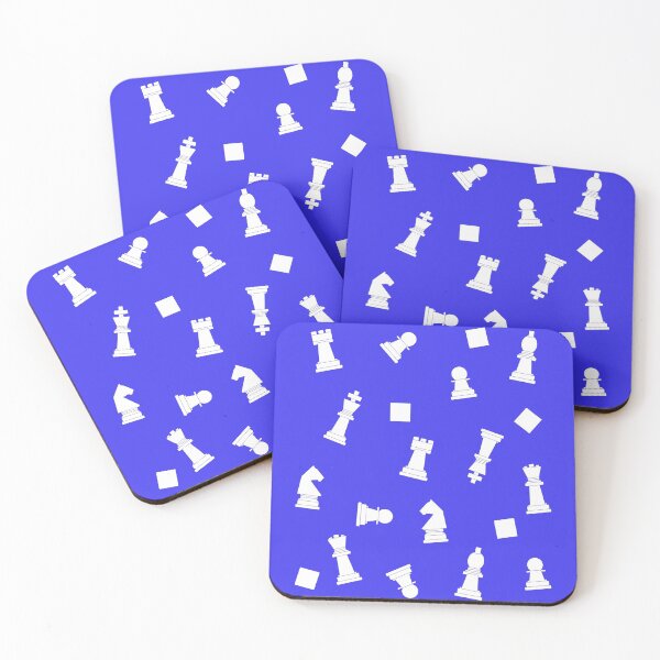 Item preview, Online Chess Lovers blue pattern designed and sold by My-Queens-Store.