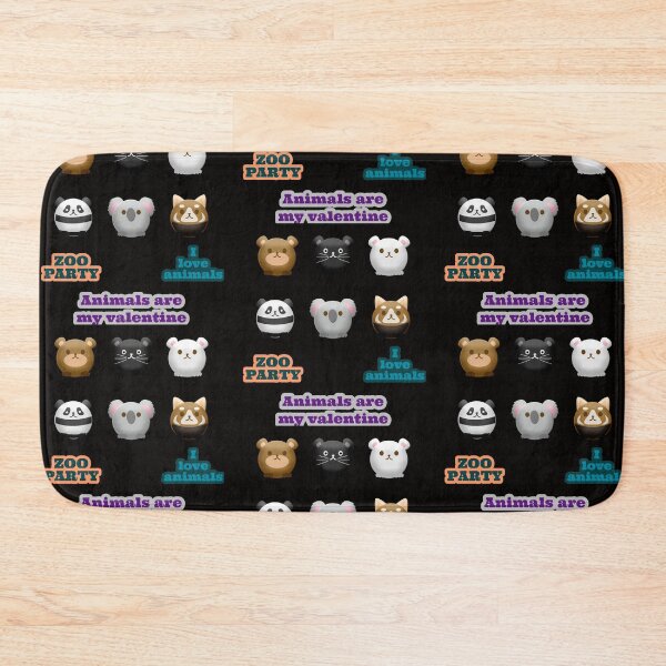 Item preview, ZOO PARTY, I LOVE ANIMALS, ANIMALS ARE MY VALENTINE designed and sold by Happy  Soul Store.