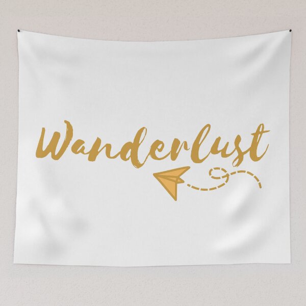 Item preview, Wanderlust in gold / orche designed and sold by printhappy.