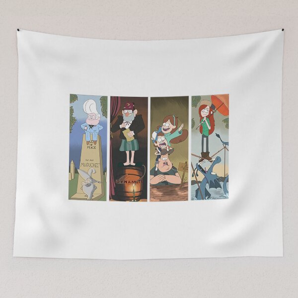 Item preview, Gravity Falls T-ShirtGravity Falls Stretching Portraits designed and sold by ValakHana.