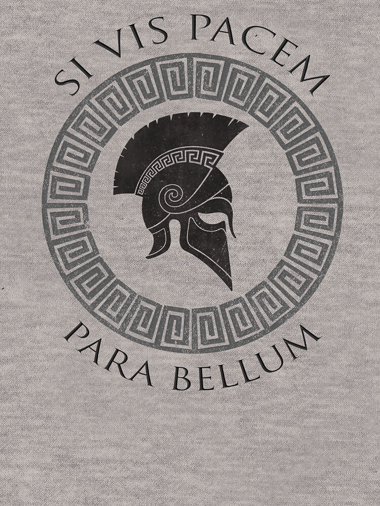 Spartan Helmet Shirt - Si Vis Pacem Para Bellum Spartan Helmet Shirt - Si Vis Pacem Para Bellum