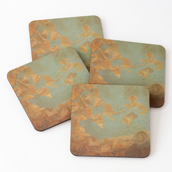 Item preview, Gingko Biloba Painting - Yellow Leaves designed and sold by Fruitsome.