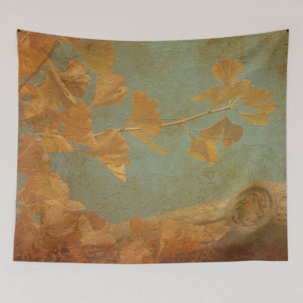 Item preview, Gingko Biloba Painting - Yellow Leaves designed and sold by Fruitsome.