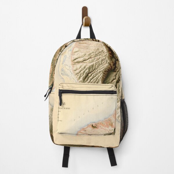 Item preview, 1912 Kauai, Hawaii Relief Map 3D digitally-rendered designed and sold by ThinkAboutMaps.