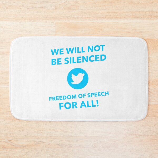 Item preview, We Will Not Be Silenced Freedom designed and sold by HappyFunnyTees.
