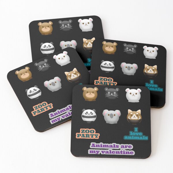 Item preview, ZOO PARTY, I LOVE ANIMALS, ANIMALS ARE MY VALENTINE designed and sold by Happy  Soul Store.