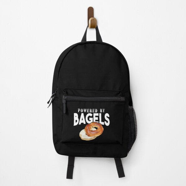 Item preview, Funny Bagel Lover Gifts - Powered By Bagels Gift designed and sold by Dressed For Duty.
