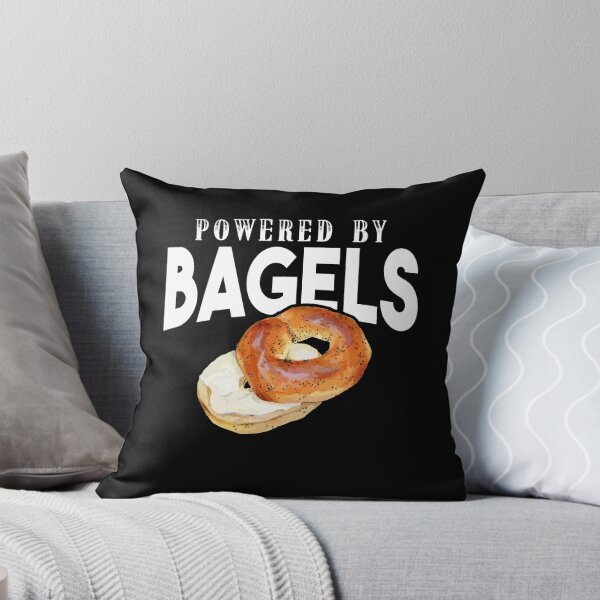 Item preview, Funny Bagel Lover Gifts - Powered By Bagels Gift designed and sold by Dressed For  Duty.