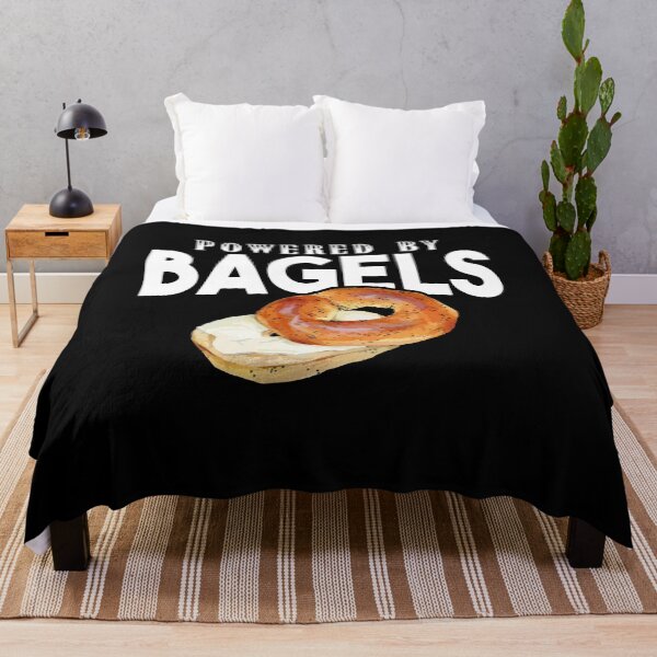 Item preview, Funny Bagel Lover Gifts - Powered By Bagels Gift designed and sold by Dressed For  Duty.