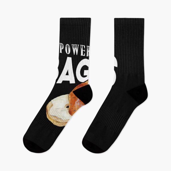 Item preview, Funny Bagel Lover Gifts - Powered By Bagels Gift designed and sold by Dressed For  Duty.