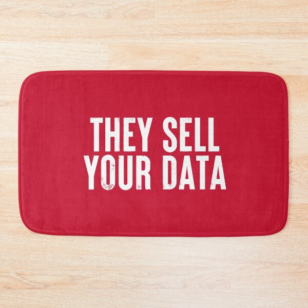 Item preview, They Sell Your Data Anti Social Media Movement #01 designed and sold by SalahBlt.