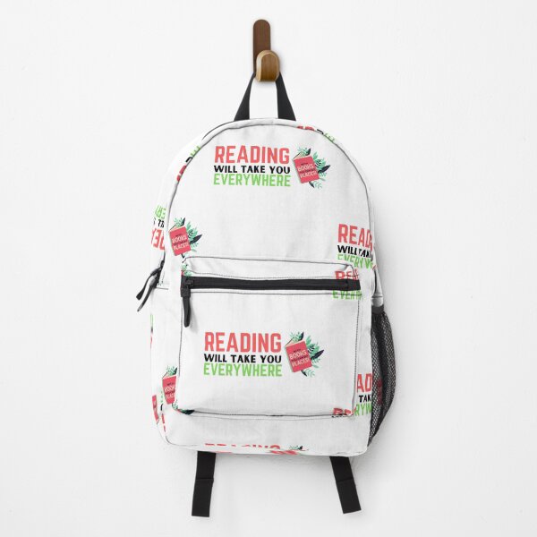 Item preview, Reading will take you everywhere funny reading quotes designed and sold by OneTimeEngineer.