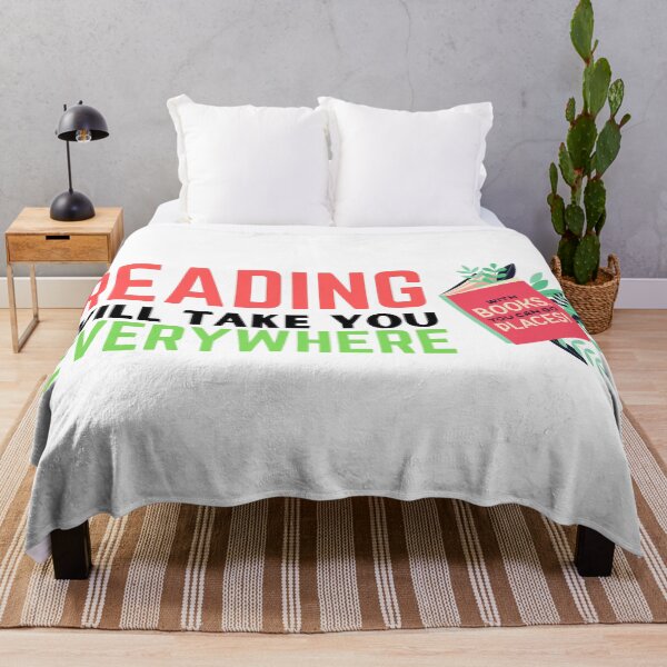 Item preview, Reading will take you everywhere funny reading quotes designed and sold by OneTimeEngineer.