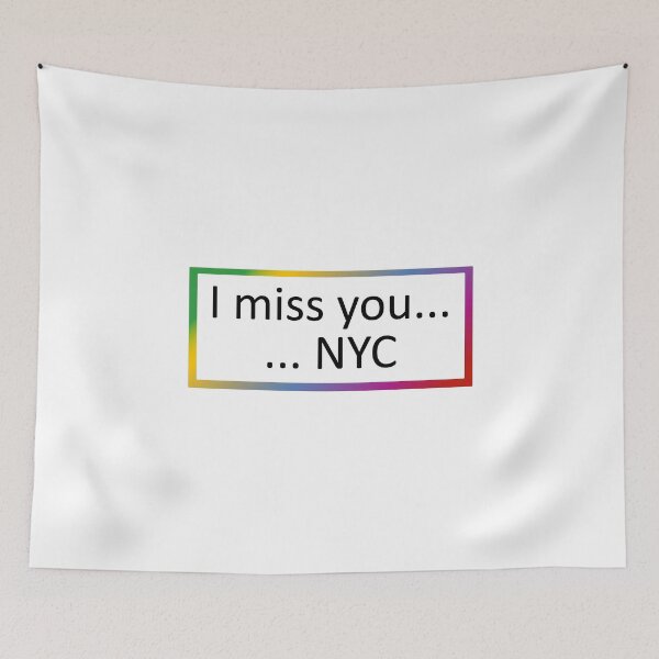 Item preview, I miss you ... NYC designed and sold by SmileMiau.