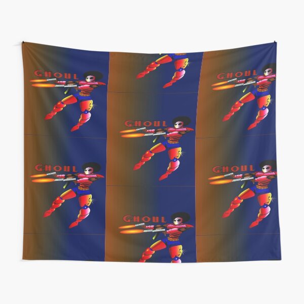 Ghoul of Ghost Squad Tapestry