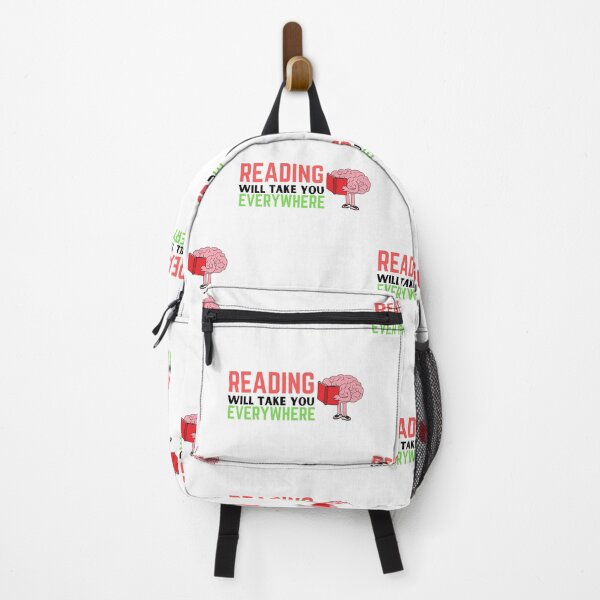 Item preview, Reading will take you everywhere funny reading quotes designed and sold by OneTimeEngineer.