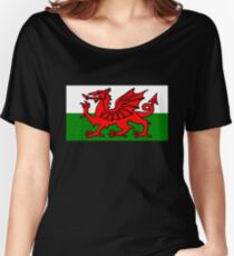 Welsh Flag Women's Relaxed Fit T-Shirt