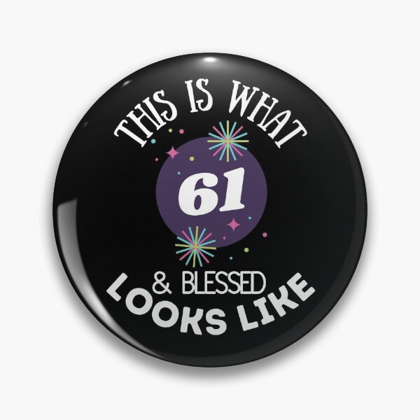 Item preview, 61st Birthday and Blessed  designed and sold by CJacobsDesigns.
