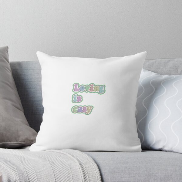 Item preview, loving is easy designed and sold by crazyboltshop.