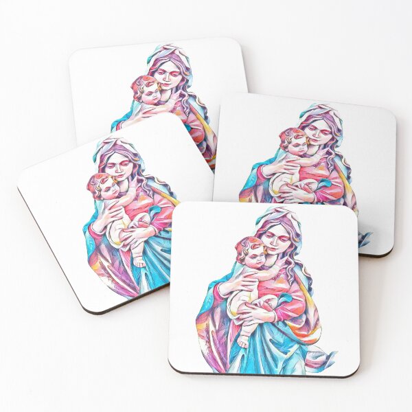 Item preview, Mary and the Child Jesus designed and sold by Cute Designs Shop.
