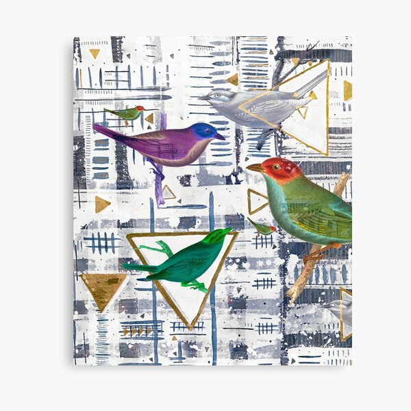 Complimentary Blue & Gold Canvas Print