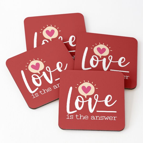 Item preview, love is the answer ,funny gift ,gifts idea ,gift for her ,gift for him, love, for girl ,for boy, for kids designed and sold by yassiny.