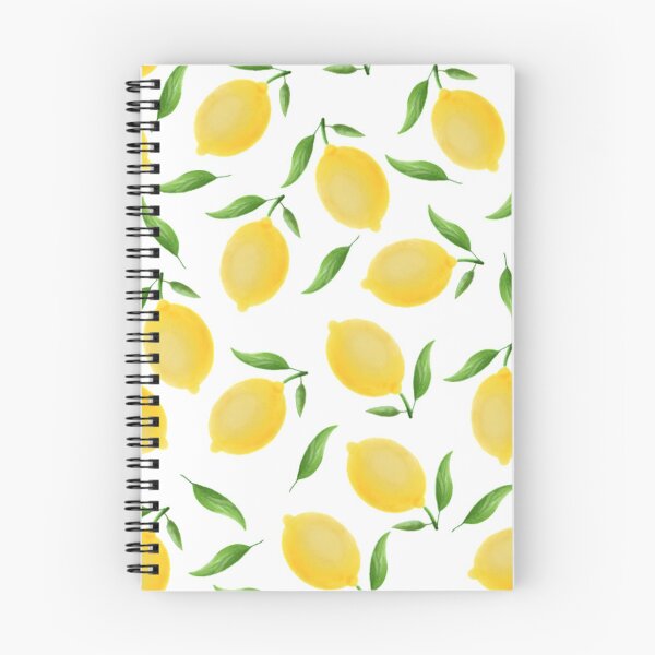 Item preview, Bright yellow lemon pattern designed and sold by nadiahaq.
