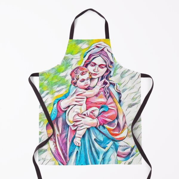 Item preview, Mary and Child Jesus designed and sold by Cute Designs Shop.