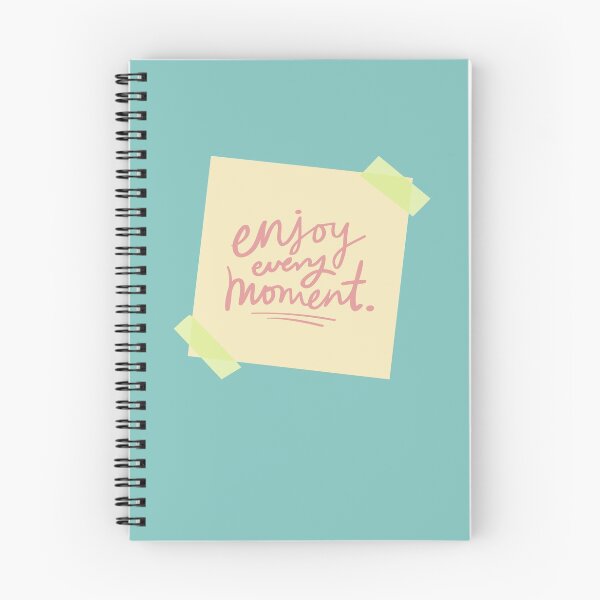 Item preview, enjoy every moment note designed and sold by nashiblossomart.