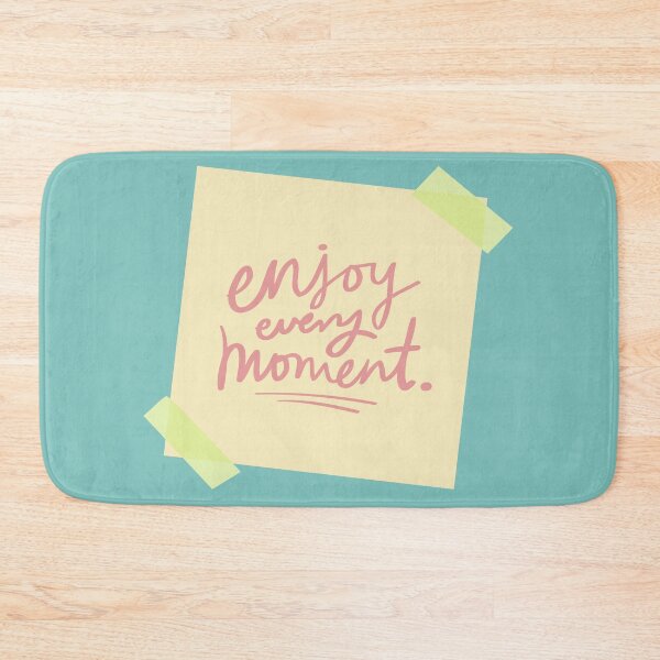 Item preview, enjoy every moment note designed and sold by nashiblossomart.