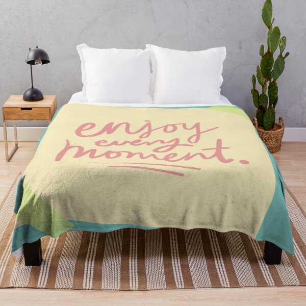 Item preview, enjoy every moment note designed and sold by nashiblossomart.