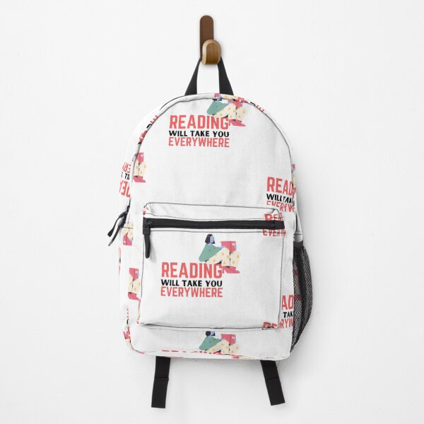 Item preview, Reading will take you everywhere funny reading quotes designed and sold by OneTimeEngineer.