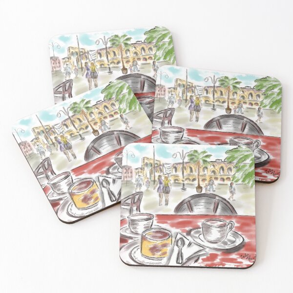 Item preview, Italian café designed and sold by Julia's Print Studio .