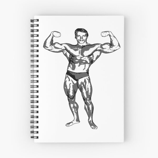 Item preview, Arnold Schwarzenegger Double Biceps Famous Pose designed and sold by WallArt01.
